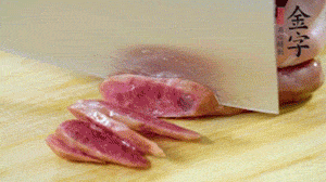 金字火腿、金字香腸、金字臘肉切片。