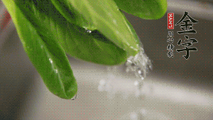 燒一鍋開水，滴一點(diǎn)油，水開后汆燙青菜至斷生即可。