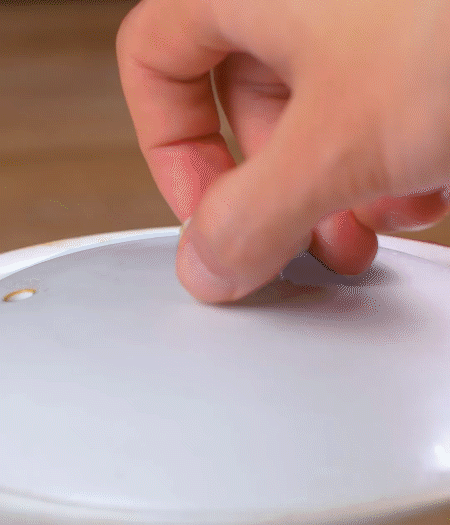 關(guān)火后燜5分鐘。