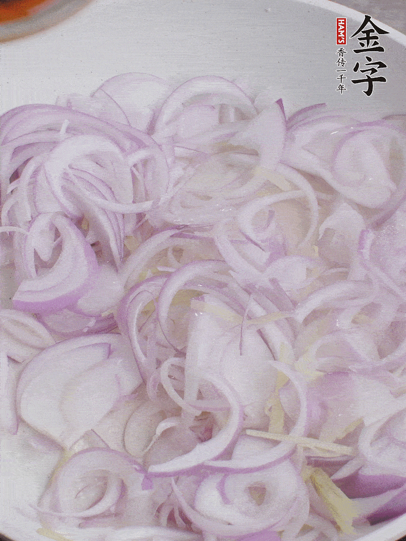 加2勺金字火腿XO醬。