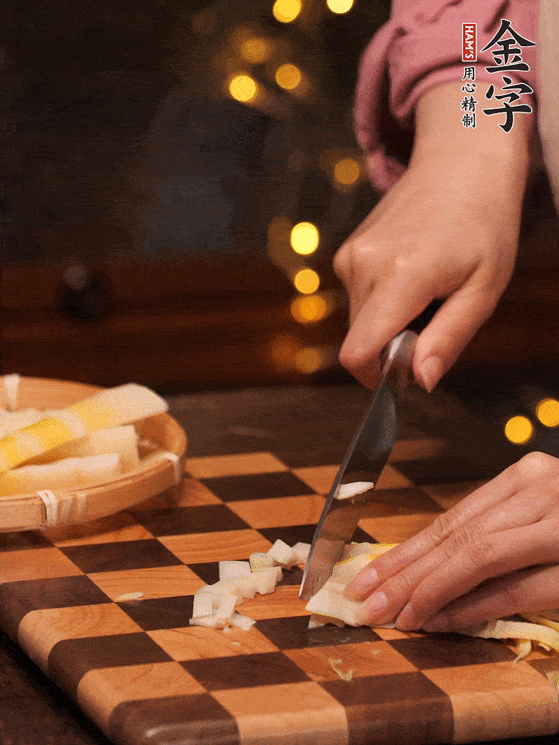 春筍，焯水切