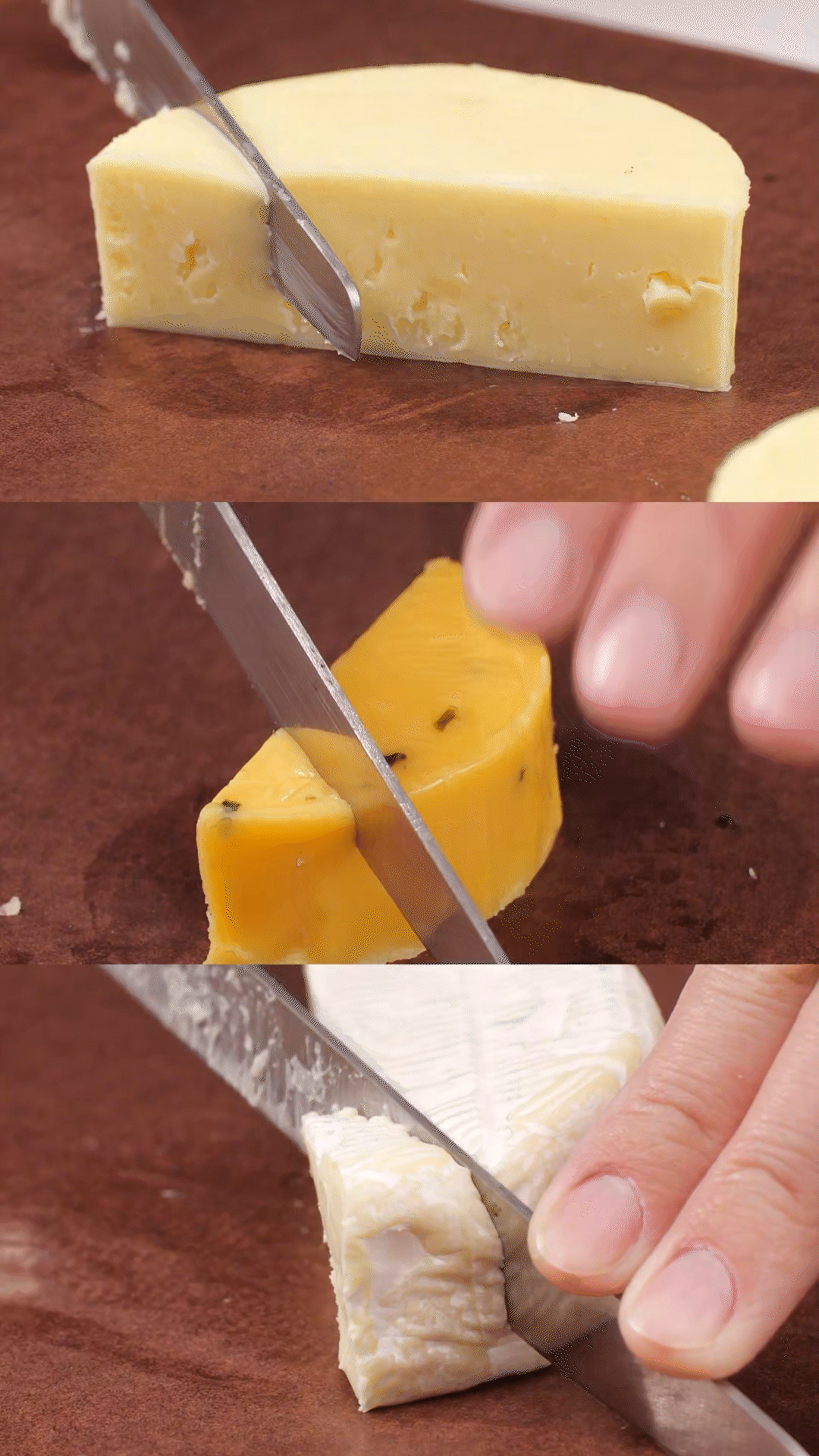 開(kāi)心果去殼去皮、奶酪切塊，